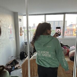 Women's Green Hoodie